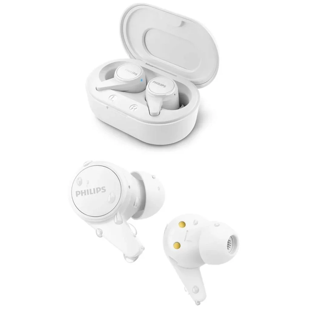 Наушники Philips TAT1207 True Wireless IPX4 White, TAT1207WT/00 UA
